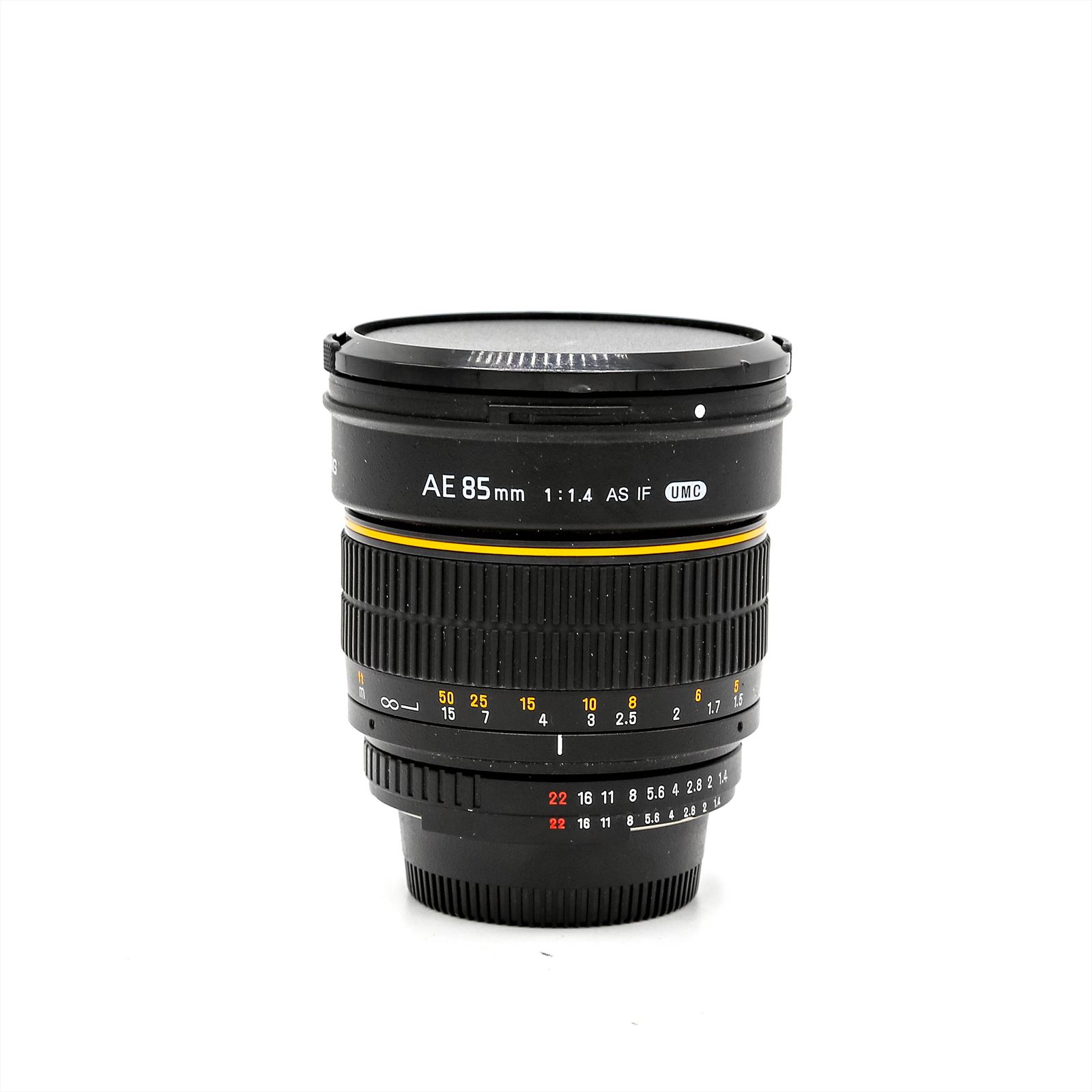 Samyang Samyang 85mm 1.4 MF voor nikon spiegelreflex prime lens (occasion 3388)