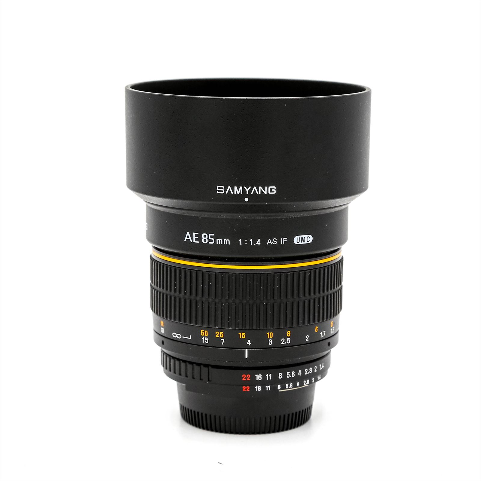 Samyang Samyang 85mm 1.4 MF voor nikon spiegelreflex prime lens (occasion 3388) - Image 3
