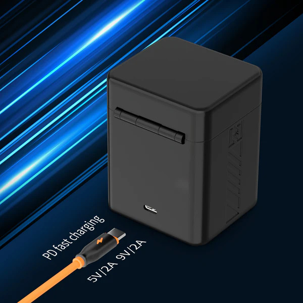 ZGCINE Zgcine Charging Case voor 2x Fujifilm NP-W235 accu's - Image 3