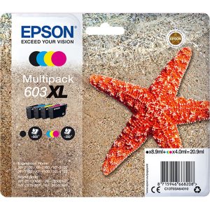 Epson Multipack 4-COLOURS 603XL Ink