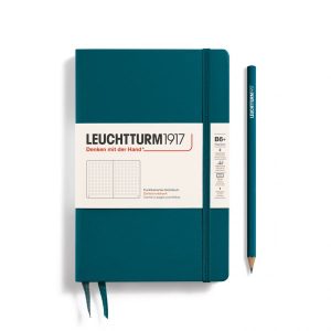 Leuchtturm Leuchtturm Pacific Green, Softcover, Paperback (B6+), 123 p., dotted