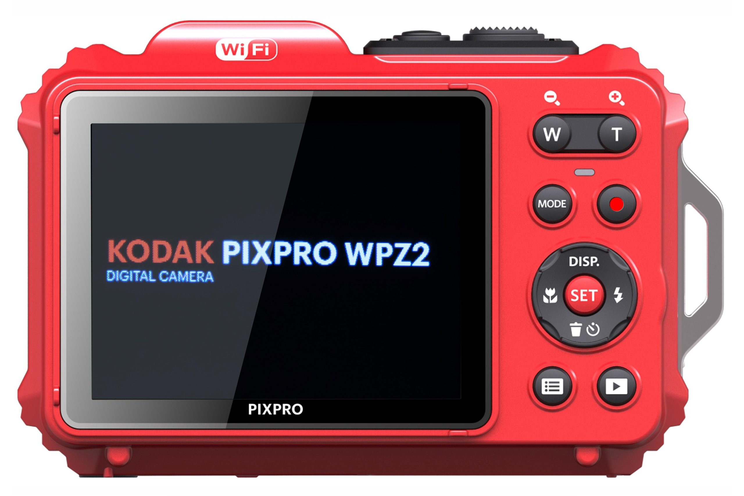 Kodak Kodak Waterproof WPZ2 4X Zoom WiFi Red - Image 2