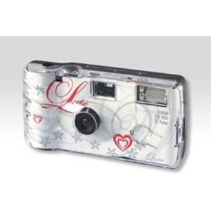 Agfa Disposable Camera Love 400/27 Flash White