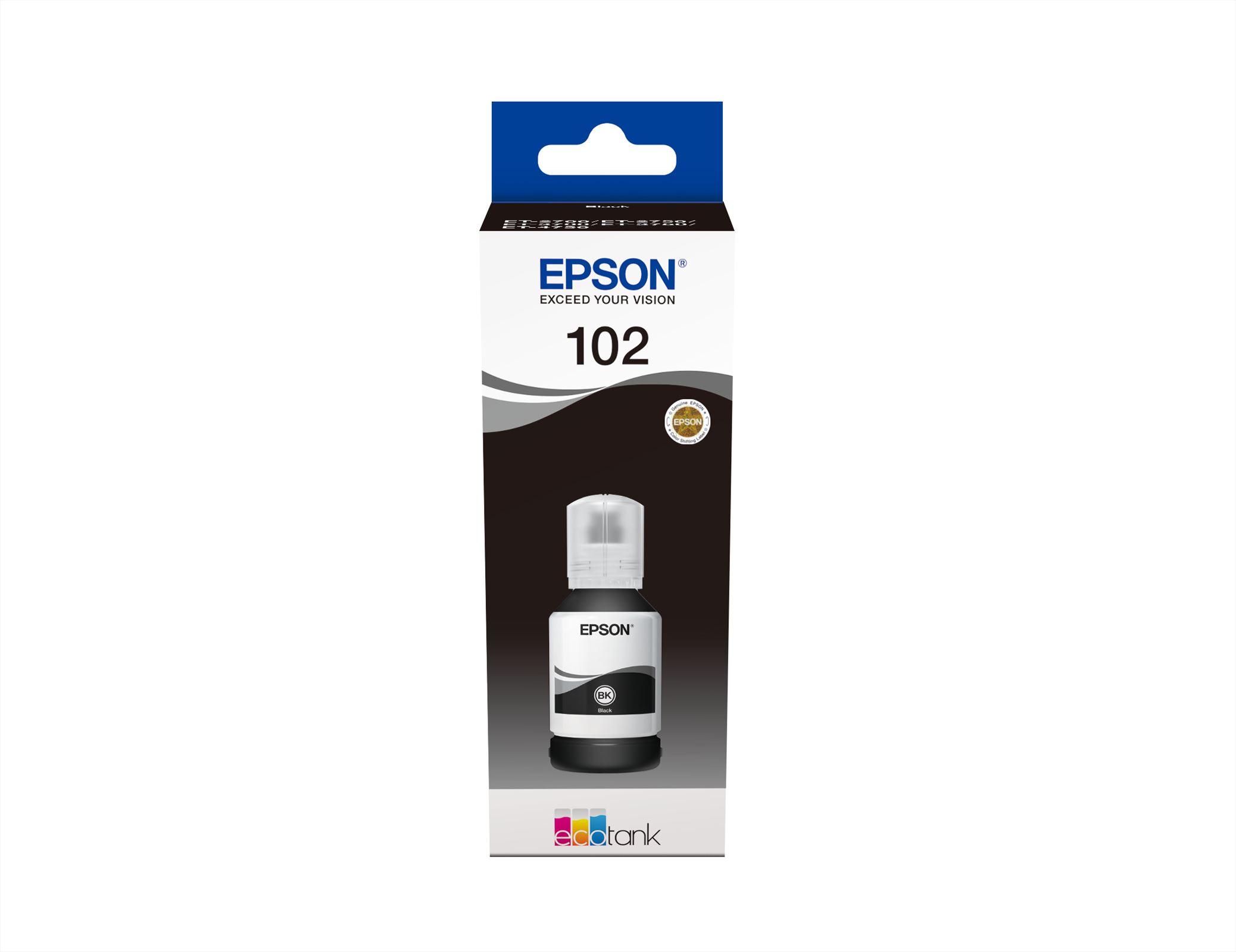 Epson Epson EcoTank zwart T 102 127 ml T 03R1