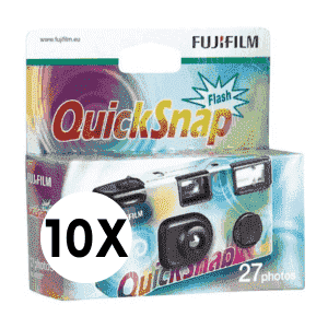 Fuji Fujifilm Quicksnap Flash 27 10-pak