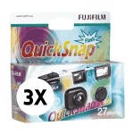Fuji Fujifilm Quicksnap Flash 27 3pak