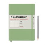 Leuchtturm Leuchtturm Sage, Softcover, Composition (B5), 123 p., ruled