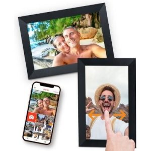 Pora&Co Pora&Co Digital Photo Frame 8 inch Black