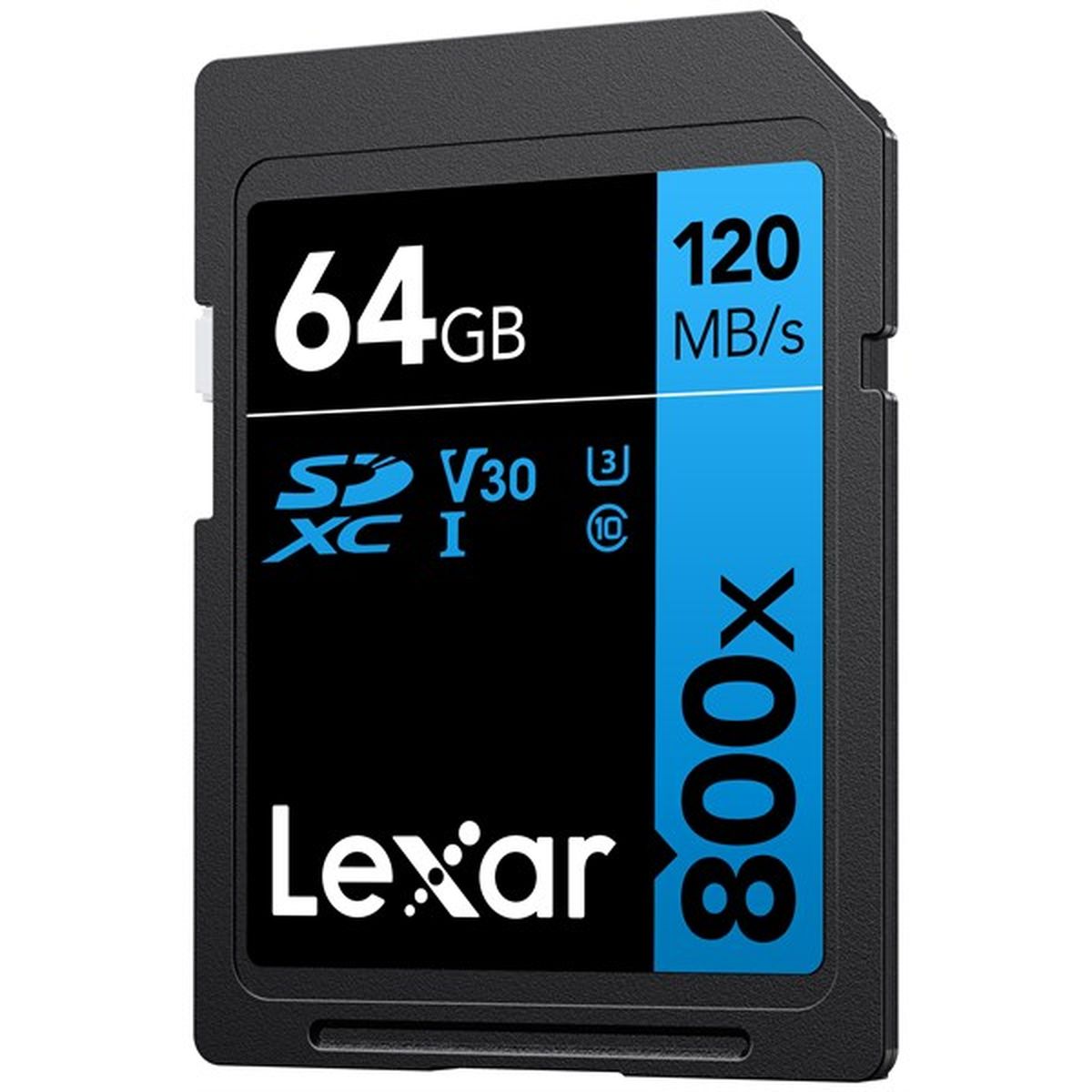 Lexar Lexar SDXC Blue Series UHS-I 800x 64GB V30 - Image 3