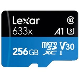 Lexar LEXAR 256GB 633X MICROSDXC UHS-I HS