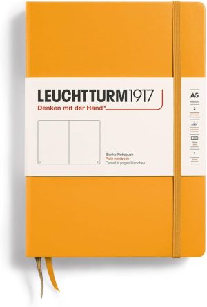 Leuchtturm Leuchtturm Rising Sun, Medium (A5), 251 p., plain