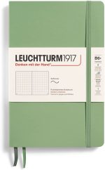 Leuchtturm Leuchtturm Sage, Softcover, Paperback (B6+), 123 p., plain