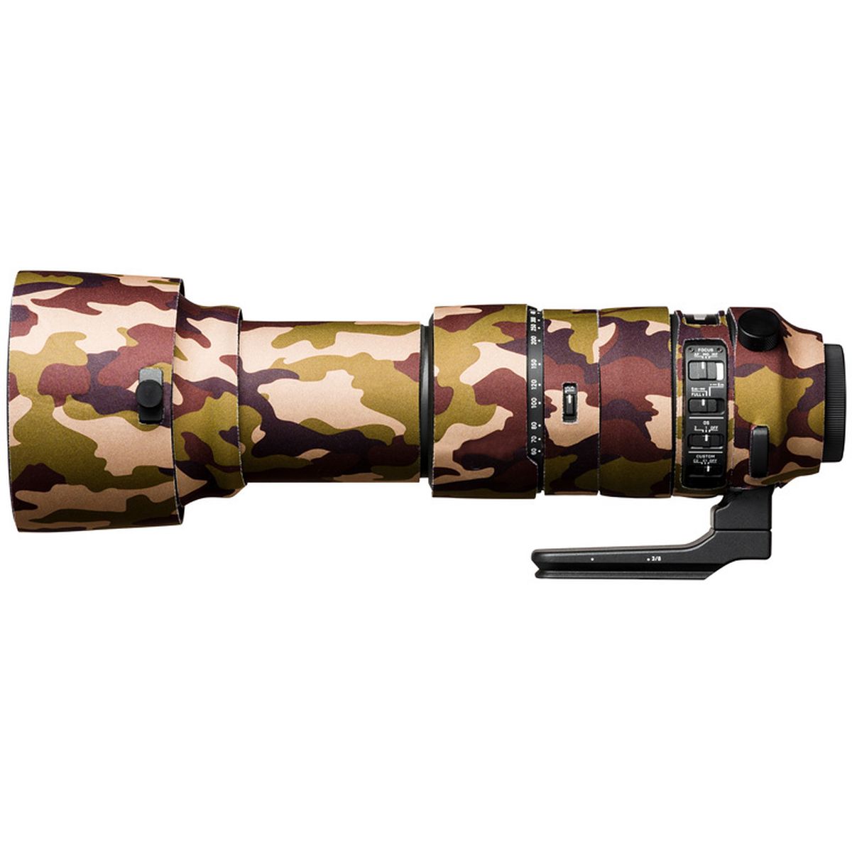 easyCover easyCover Lens Oak for Sigma 60-600mm f/4.5-6.3 DG OS HSM | S Brown Camouflage