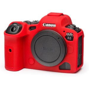 easyCover easyCover Body Cover voor Canon R5 / R6 / R6 II rood