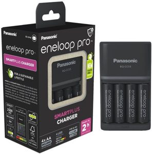 Eneloop Eneloop CC55 Fast Charger w/ 4X AA 2500 mAh Eneloop Pro