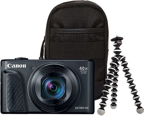 Canon Canon PowerShot SX740 HS Black Travel Kit