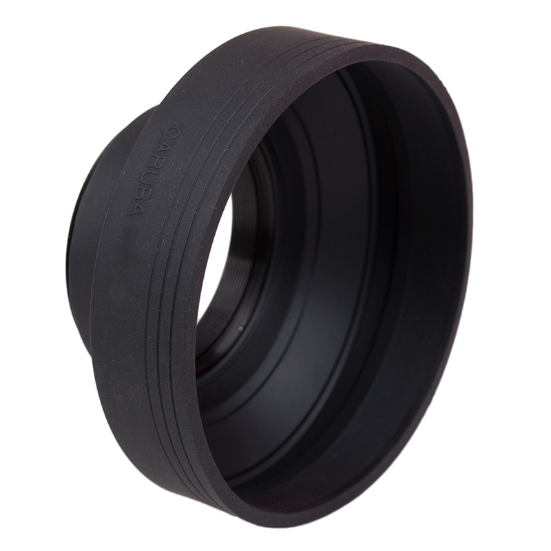 Caruba Caruba Rubberen Zonnekap 3in1 52mm