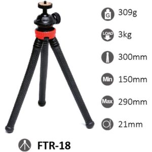StudioKing StudioKing Flexiblel Tafelstatief FTR-18 met Smartphone Adapter