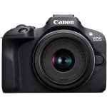 Canon Canon EOS R100 Black + RF-S 18-45mm IS STM + RF-S 55-210m...