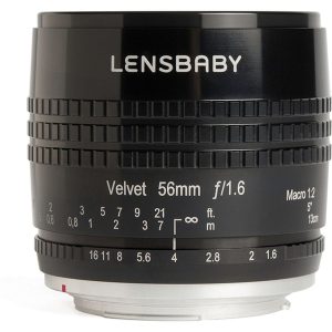 Lensbaby Lensbaby Velvet 56 Black Pentax