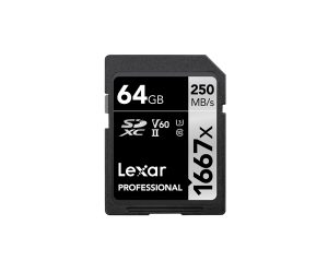 Lexar Lexar SDXC Professional UHS-II 1667x 64GB