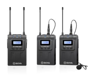 Boya Boya UHF Duo Lavalier Microfoon Draadloos BY-WM8 Pro-K2