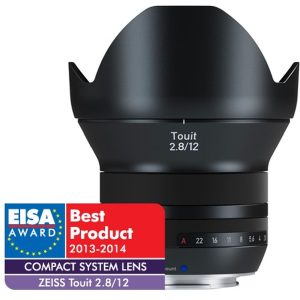 Zeiss Zeiss Carl Touit 2.8/12 SLR Super-groothoeklens Zwart X-Mount objectief