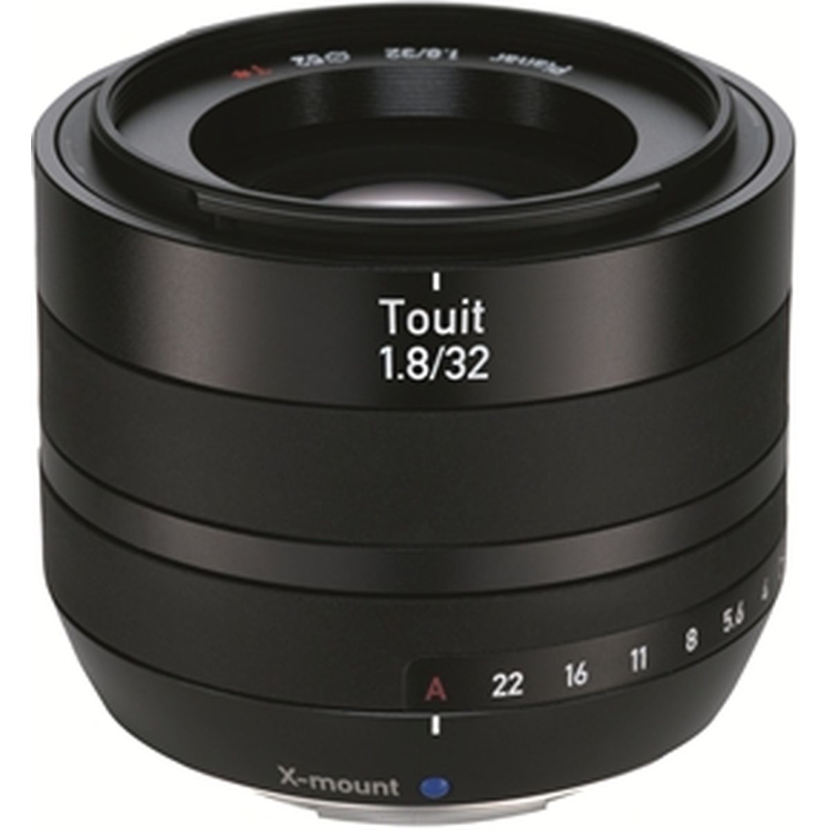 Zeiss Zeiss Carl Touit 1.8/32 MILC Zwart X-Mount objectief