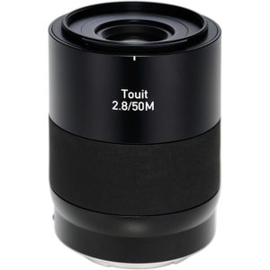 Zeiss Zeiss Carl Touit 2.8/50M SLR Macrolens Zwart E-Mount objectief