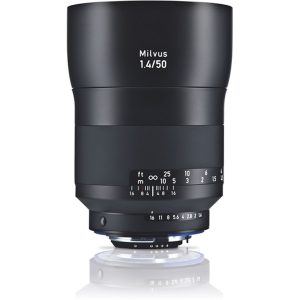 Zeiss Zeiss Carl Milvus 1.4/50 SLR Standaardlens Nikon F Zwart