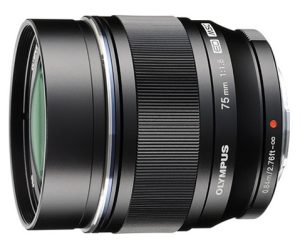 Olympus Olympus M.Zuiko Digital 75mm/F1.8 zwart