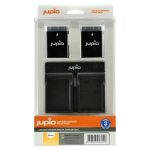 Jupio Jupio Value Pack: 2x Battery EN-EL14(A) 1100mAh + USB Dual Charger
