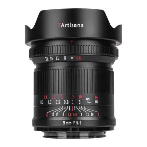 7Artisans 7Artisans 9mm f/5.6, L-Mount MILC Ultra-groothoeklens Zwart