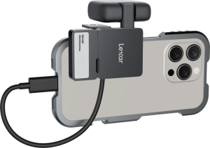 Lexar Lexar Go Portable SSD SL400 2TB Including Hub Black