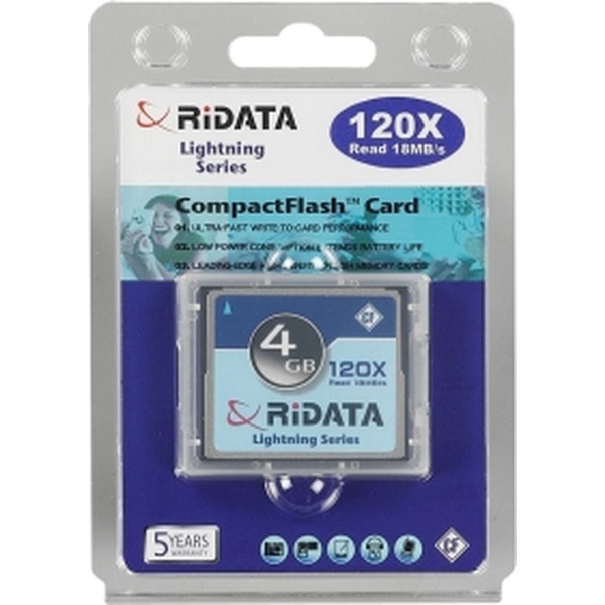 Ridata Ridata CompactFlash 4GB 120xspeed
