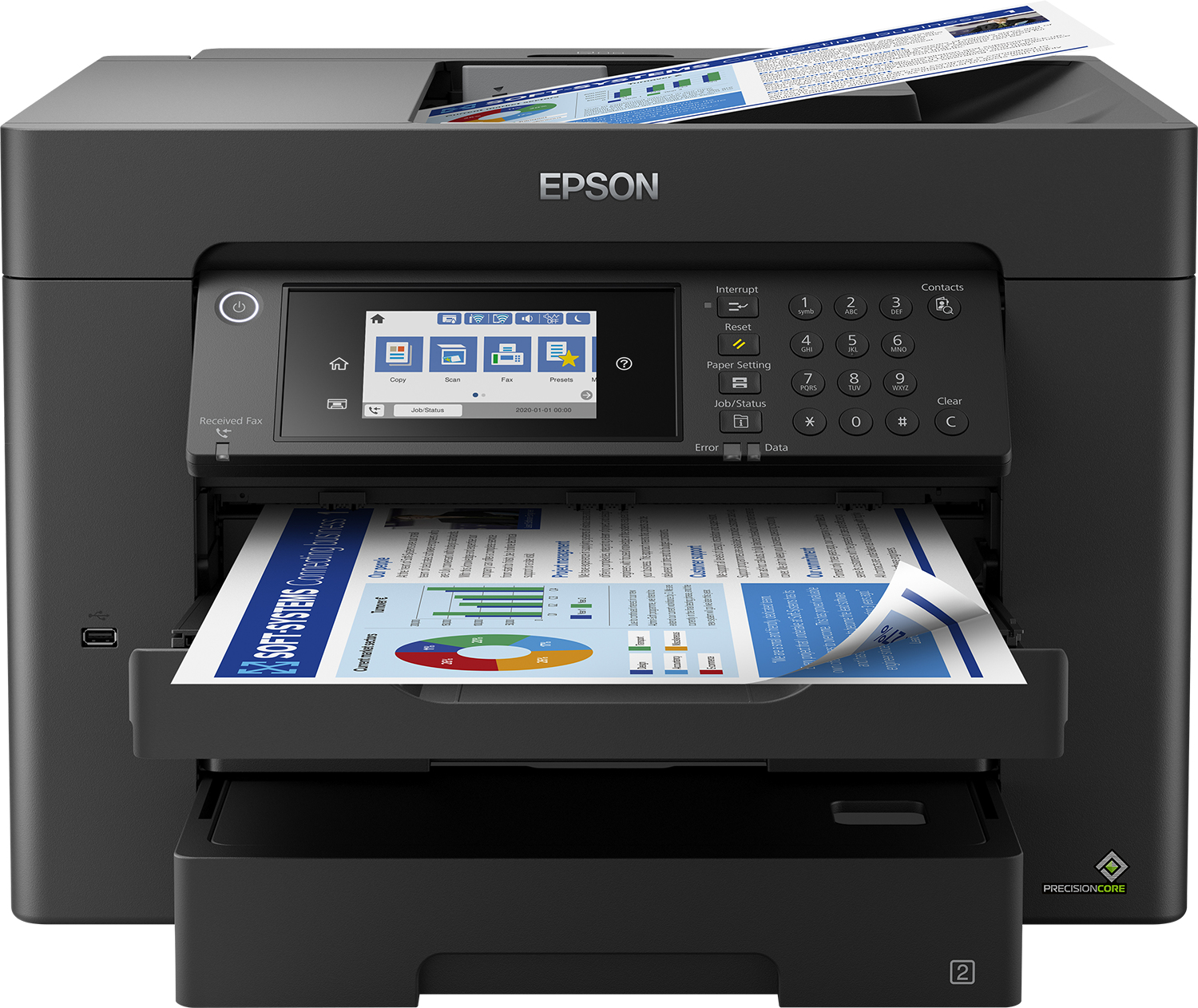 Epson Epson WorkForce WF-7840DTWF Inkjet Printers A3