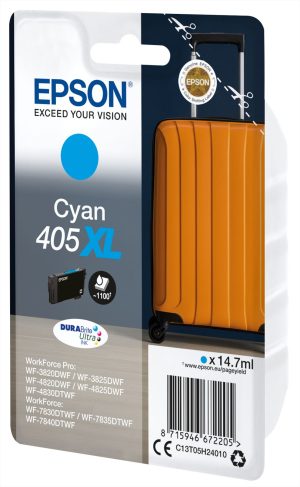 Epson Epson Singlepack Cyan 405XL DURABrite