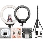 Kingjoy Kingjoy AFI R216+FL2009+BD3+LC15+accu Ringlight Set