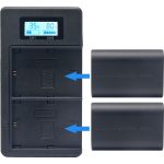 McoPlus McoPlus Duocharger USB Canon LP-E6