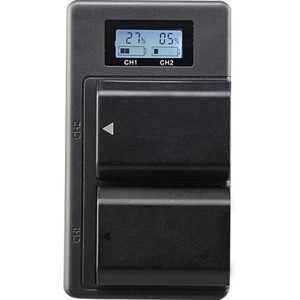 McoPlus McoPlus Duocharger USB incl. 2x NP-FZ100