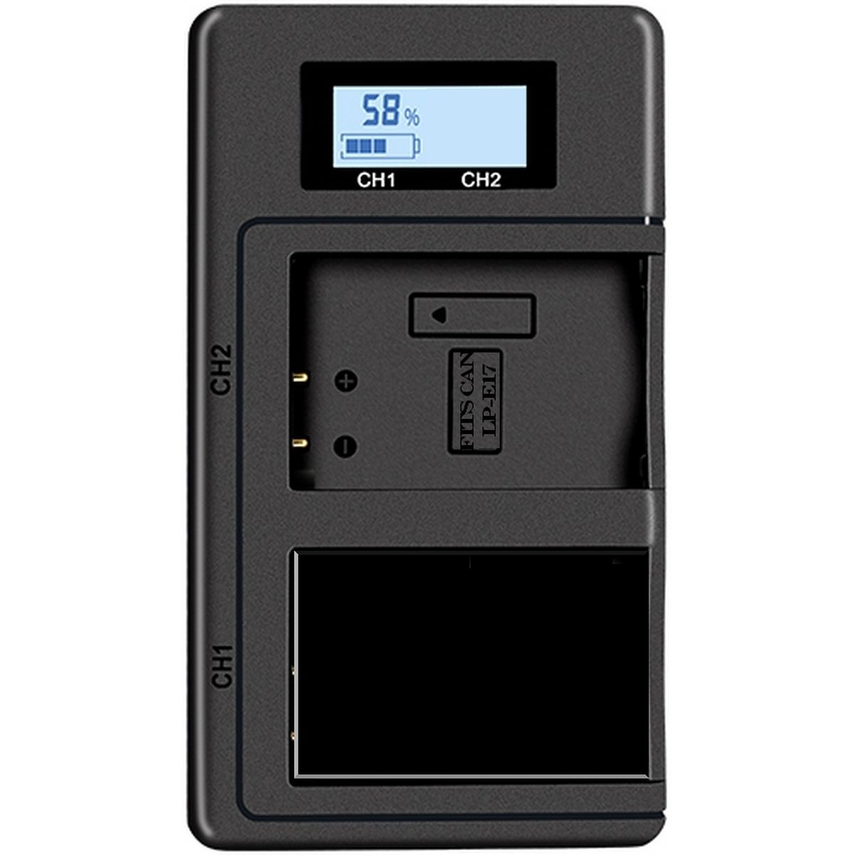 McoPlus McoPlus Duo charger incl 1x Lp-E17