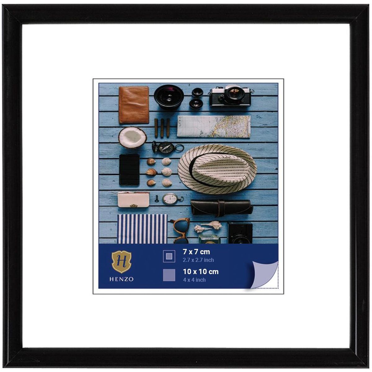 Henzo Henzo Napoli 10x10 frame zwart