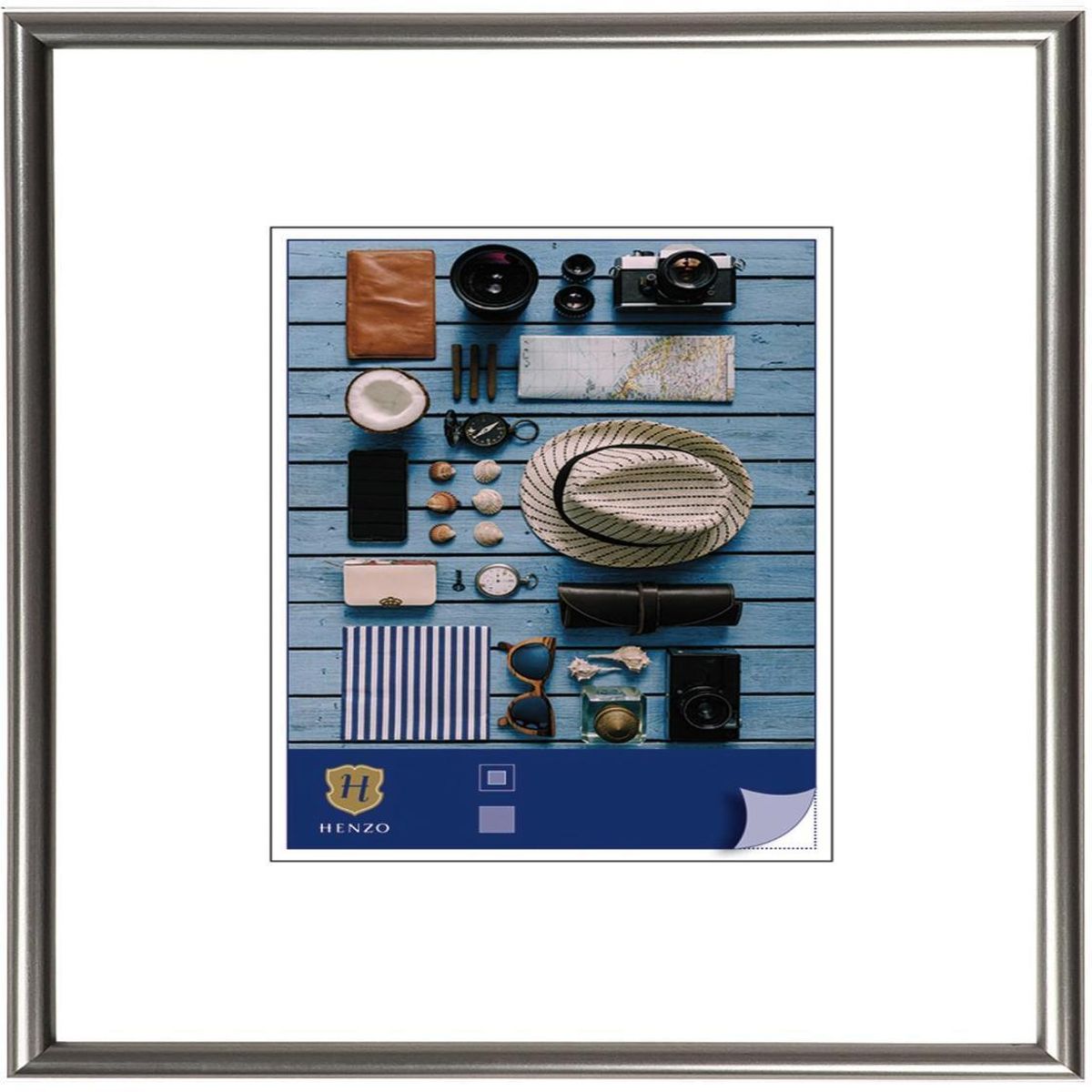 Henzo Henzo Napoli 15x15 Frame Steel