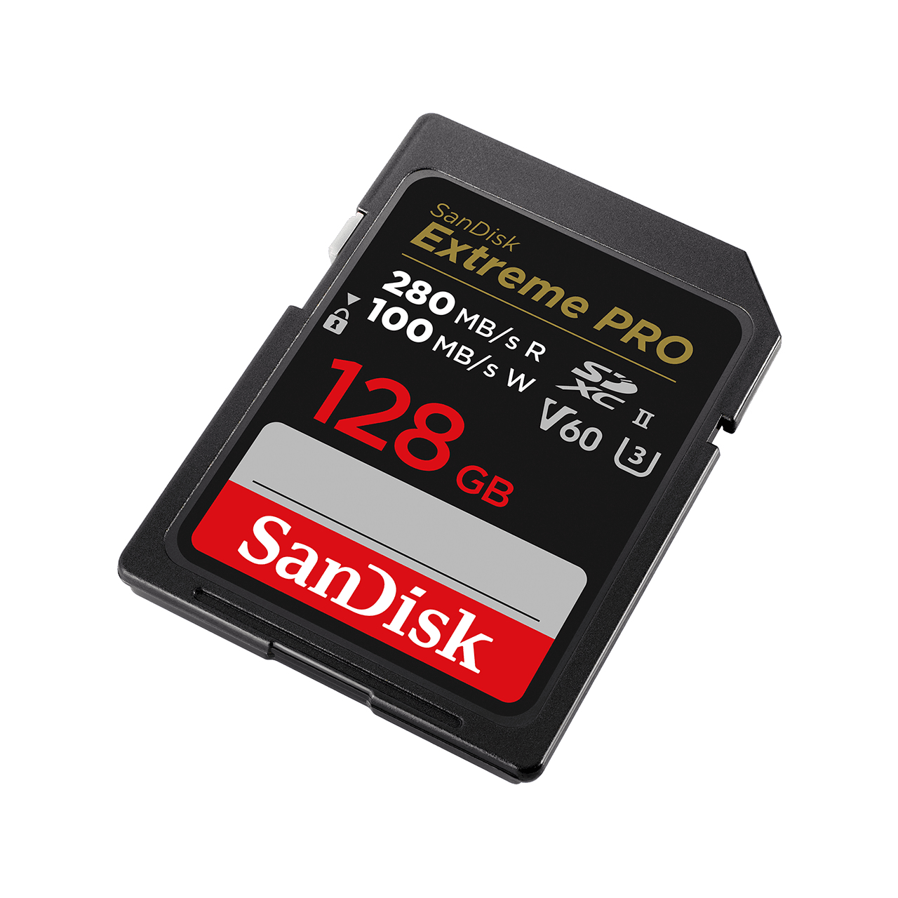 SanDisk SanDisk Pro 128GB V60 UHS-II SD Cards 280/100MB - Image 2