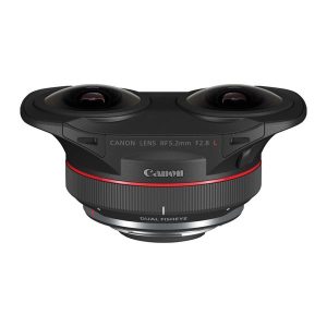 Canon Canon RF 5.2 mm f2.8L Dual Fisheye SLR Groothoeklens type "fish eye" Zwart