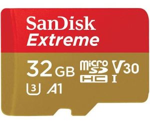 SanDisk SanDisk MicroSDHC Extreme 32GB 100mb/60mb,U3,V30,A1