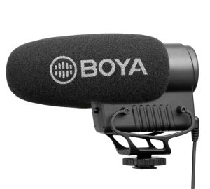 Boya Boya BY-BM3051S mono/stereo switchable shotgun microphone