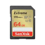 SanDisk SanDisk Extreme 64B SDHC Memory Card 170MB/s 10