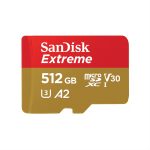SanDisk SanDisk Extreme MicroSDXC 512GB+SD Adapater A2 U