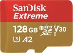 SanDisk SanDisk Extreme MicroSDXC 128GB SD Adapter Action